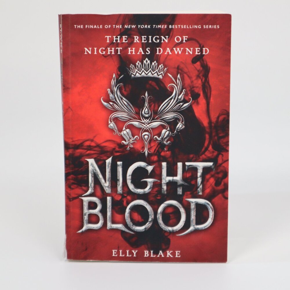 Nightblood Paperback Elly Blake Frostblood Saga Book 3 YA Fantasy Adventure